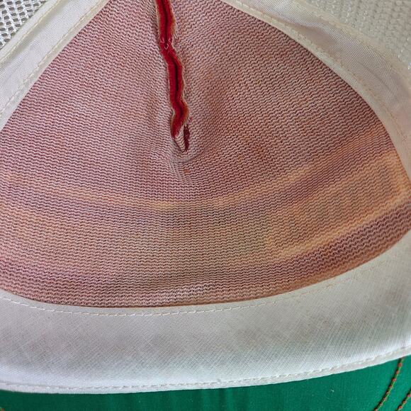 Vintage Arkansas Razorbacks Trucker Hat Mesh Snapback Made USA 70s 80s - Picture 8 of 10